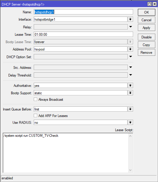 mikrotik client ip address segmentation